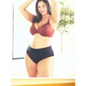 Jockey Generation Tummy Smoothing Mid-Waist Brief Women XL Nude Support Seamless